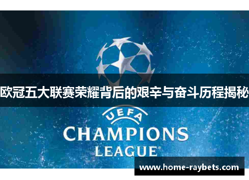 欧冠五大联赛荣耀背后的艰辛与奋斗历程揭秘