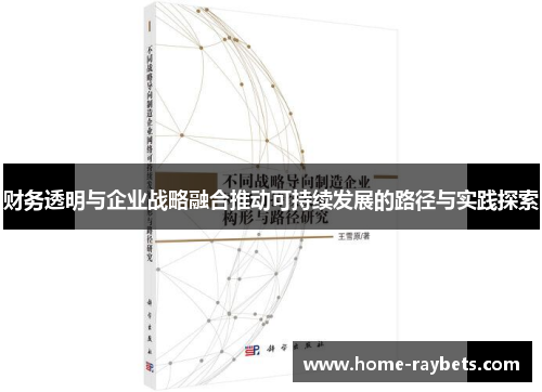财务透明与企业战略融合推动可持续发展的路径与实践探索